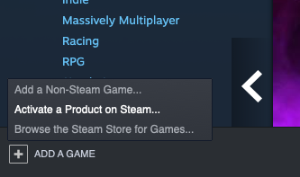 How to add GAME on Steam from Mobile 